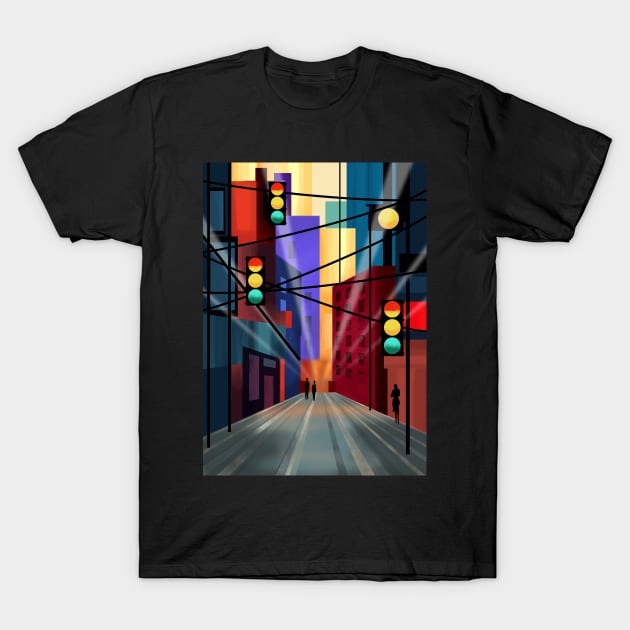 City Life T-Shirt by Scratch